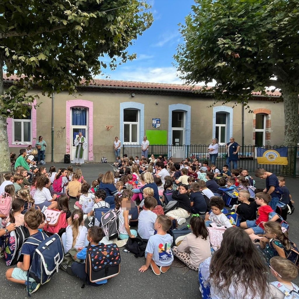 Célébration de rentrée à l’école